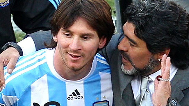 messi-maradona