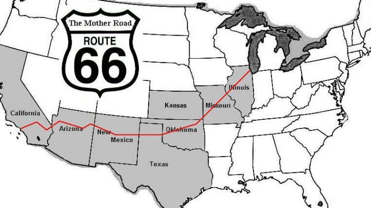 Route 66: The Mother Road (source)